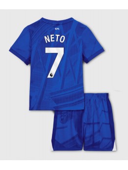 Billige Chelsea Pedro Neto #7 Hjemmedraktsett Barn 2025-26 Kortermet (+ Korte bukser)